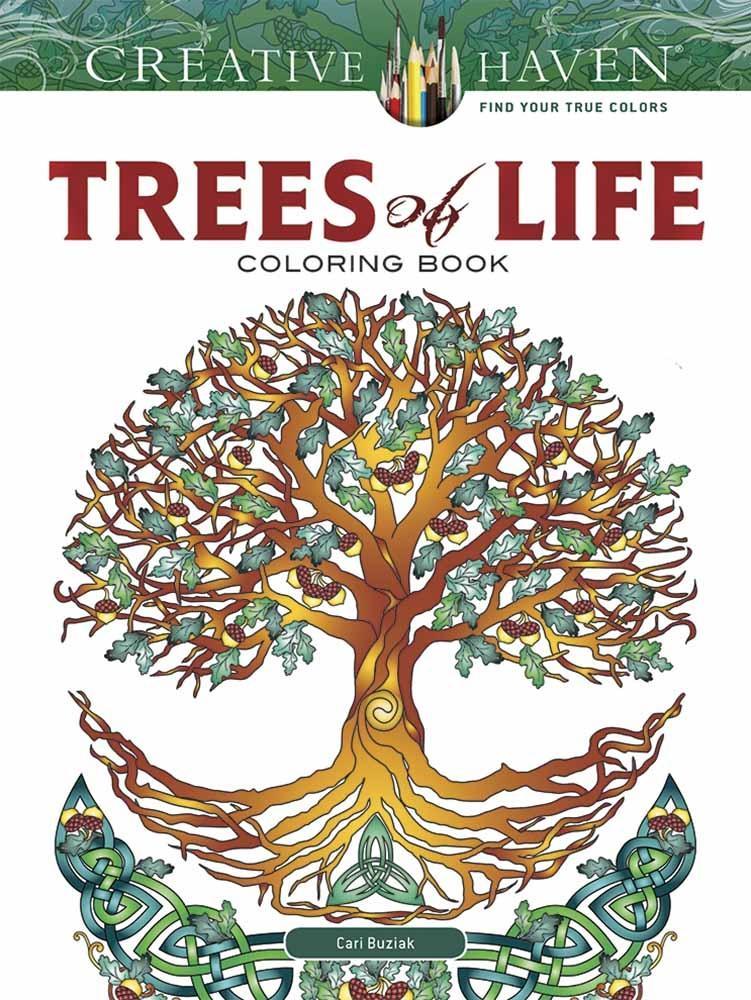 Cover: 9780486818597 | Creative Haven Trees of Life Coloring Book | Cari Buziak | Taschenbuch