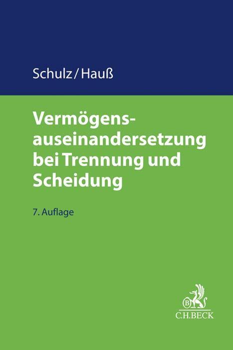 Cover: 9783406754579 | Vermögensauseinandersetzung bei Trennung und Scheidung | Buch | 2022