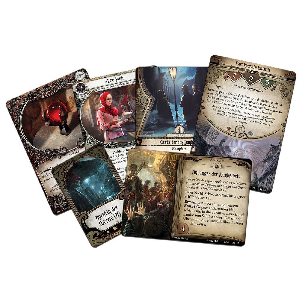 Bild: 841333120054 | Arkham Horror Das Kartenspiel - Die scharlachroten | French (u. a.)