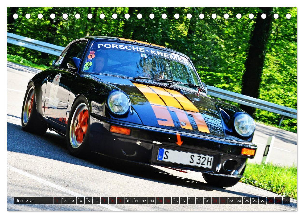 Bild: 9783435334759 | Porsche Oldtimer - EGGBERG KLASSIK - Der Berg ruft (Tischkalender...