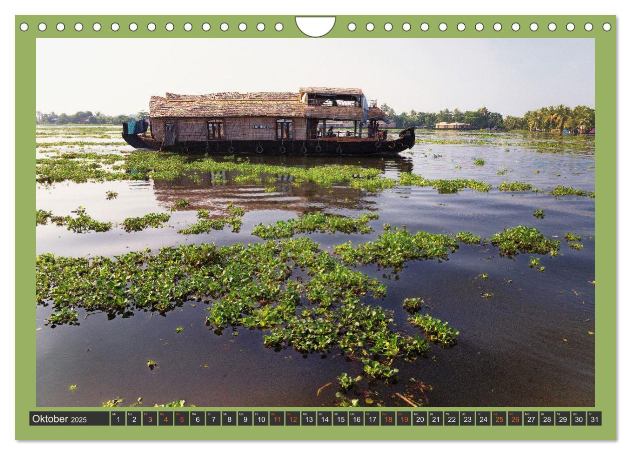 Bild: 9783435069859 | Kerala Backwaters - mit dem Hausboot durch die tropische Wasserwelt...