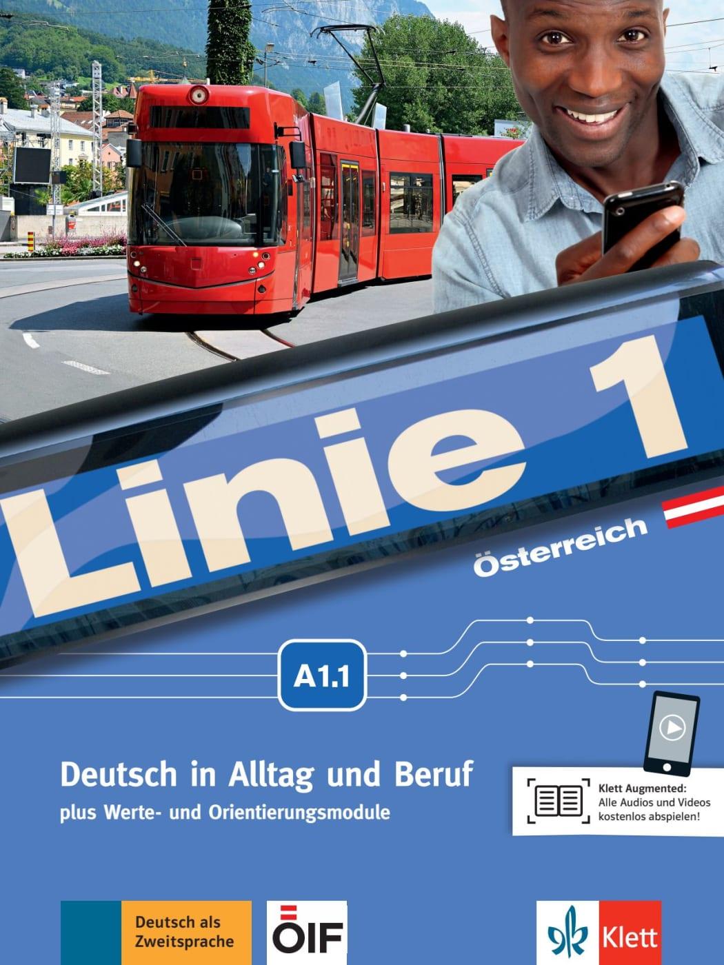 Cover: 9783126070645 | Linie 1 - Kurs- und Übungsbuch A1.1, mit DVD-ROM | Kaufmann (u. a.)