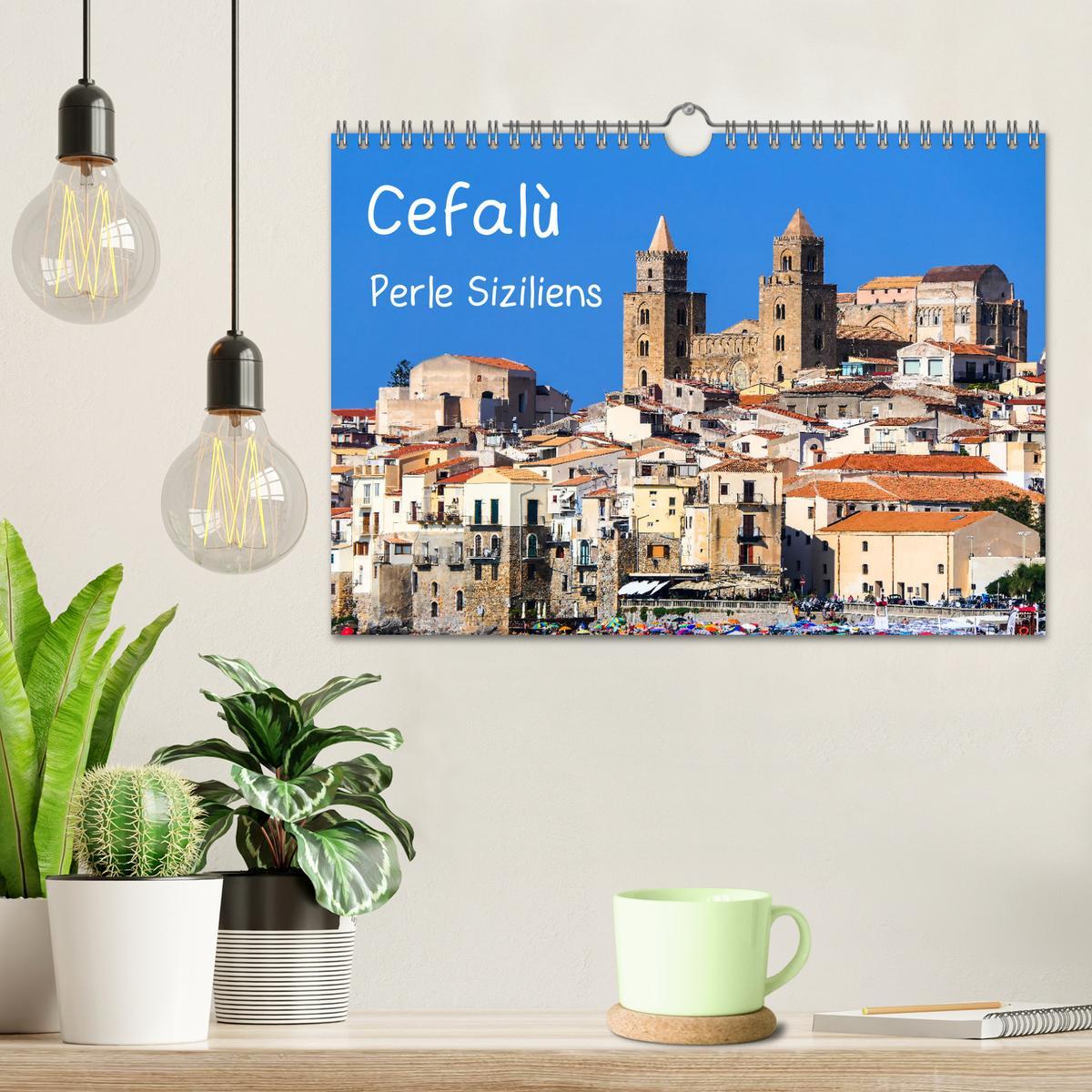 Bild: 9783383793622 | Cefalù Perle Siziliens (Wandkalender 2025 DIN A4 quer), CALVENDO...