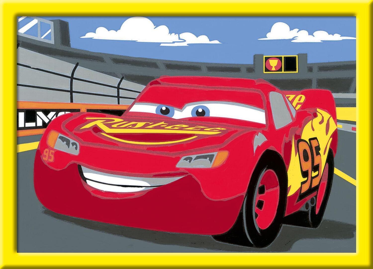 Bild: 4005556278435 | Lightning McQueen Malen nach Zahlen Sonderserie E | Spiel | Deutsch