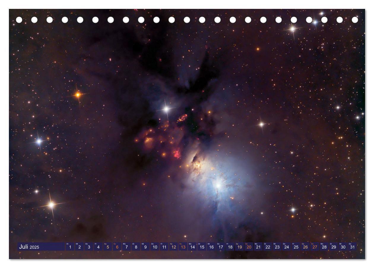 Bild: 9783435054718 | Galaxien, Sterne und Nebel: Leuchten aus dem All (Tischkalender...