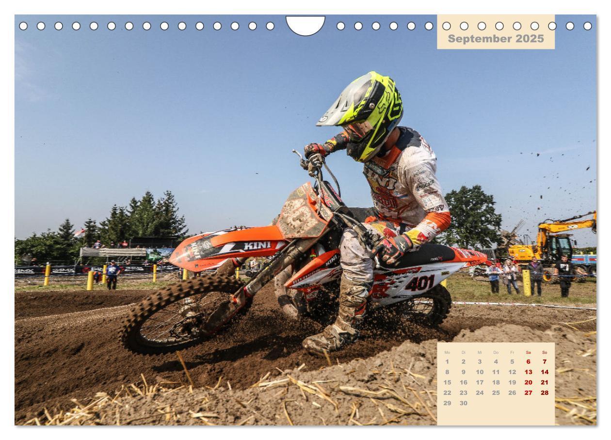 Bild: 9783435026128 | Motocross 2025 (Wandkalender 2025 DIN A4 quer), CALVENDO...