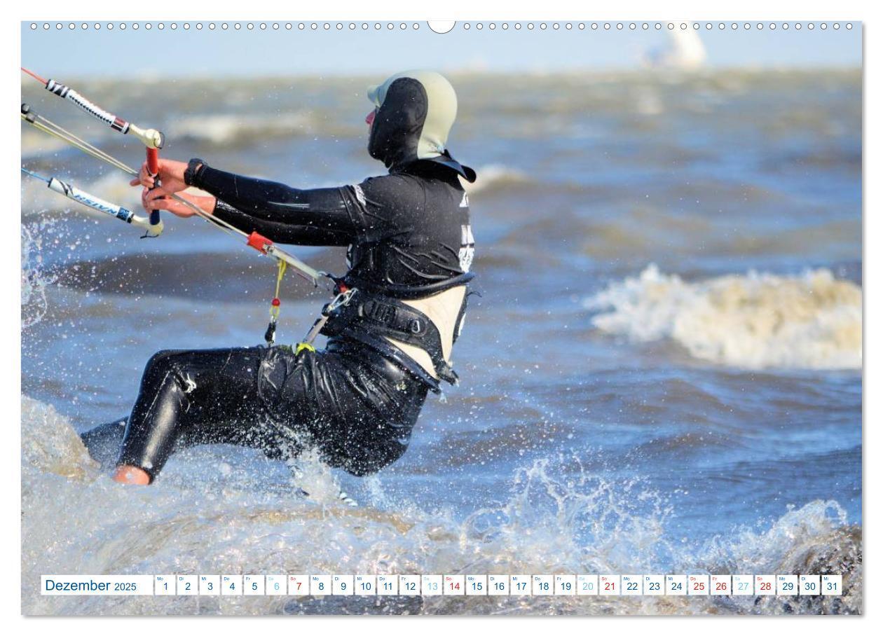 Bild: 9783435477029 | Kitesurfen - Wind und Wellen (Wandkalender 2025 DIN A2 quer),...