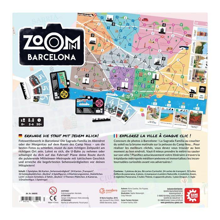 Bild: 7640142763291 | Game Factory - Zoom in Barcelona | Game Factory | Spiel | 646095