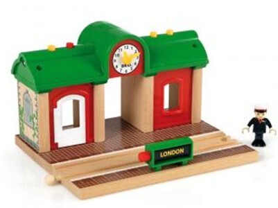 Cover: 7312350335781 | BRIO World 33578 Sprechender Bahnhof - BRIO Eisenbahn Zubehör mit...