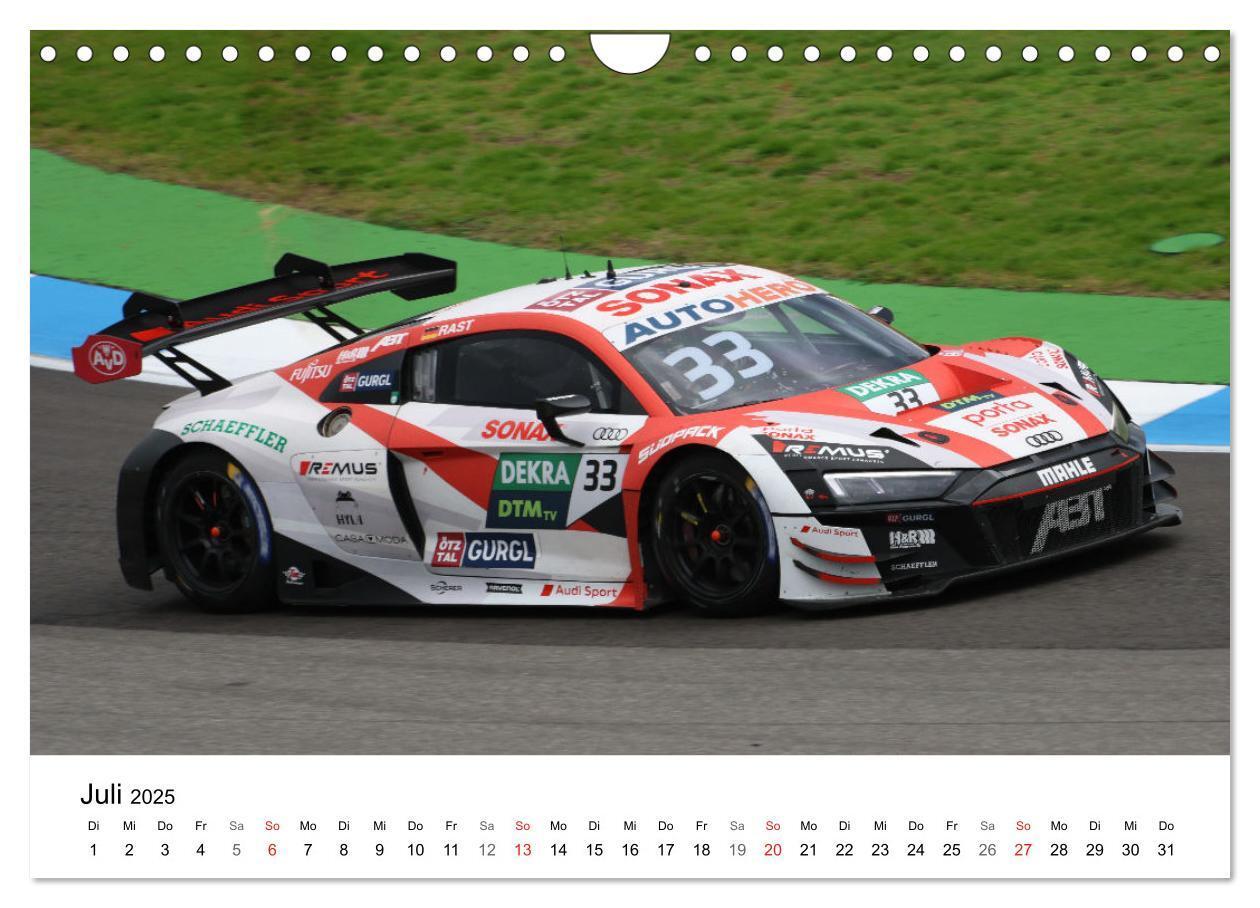 Bild: 9783435839834 | Die Vier Ringe im Motorsport (Wandkalender 2025 DIN A4 quer),...