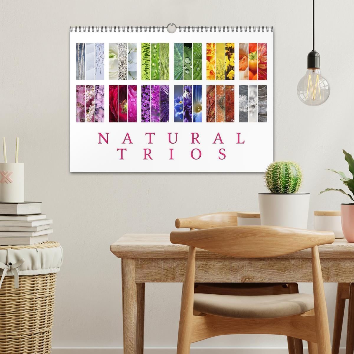 Bild: 9781325962907 | Natural Trios (Wall Calendar 2025 DIN A3 landscape), CALVENDO 12...