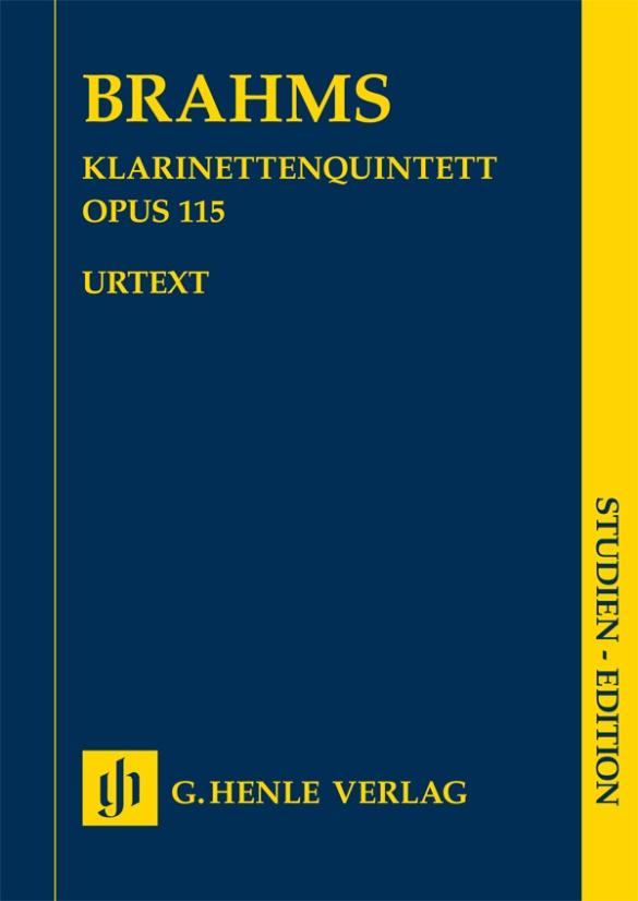 Cover: 9790201893938 | Johannes Brahms - Klarinettenquintett h-moll op. 115 für Klarinette...