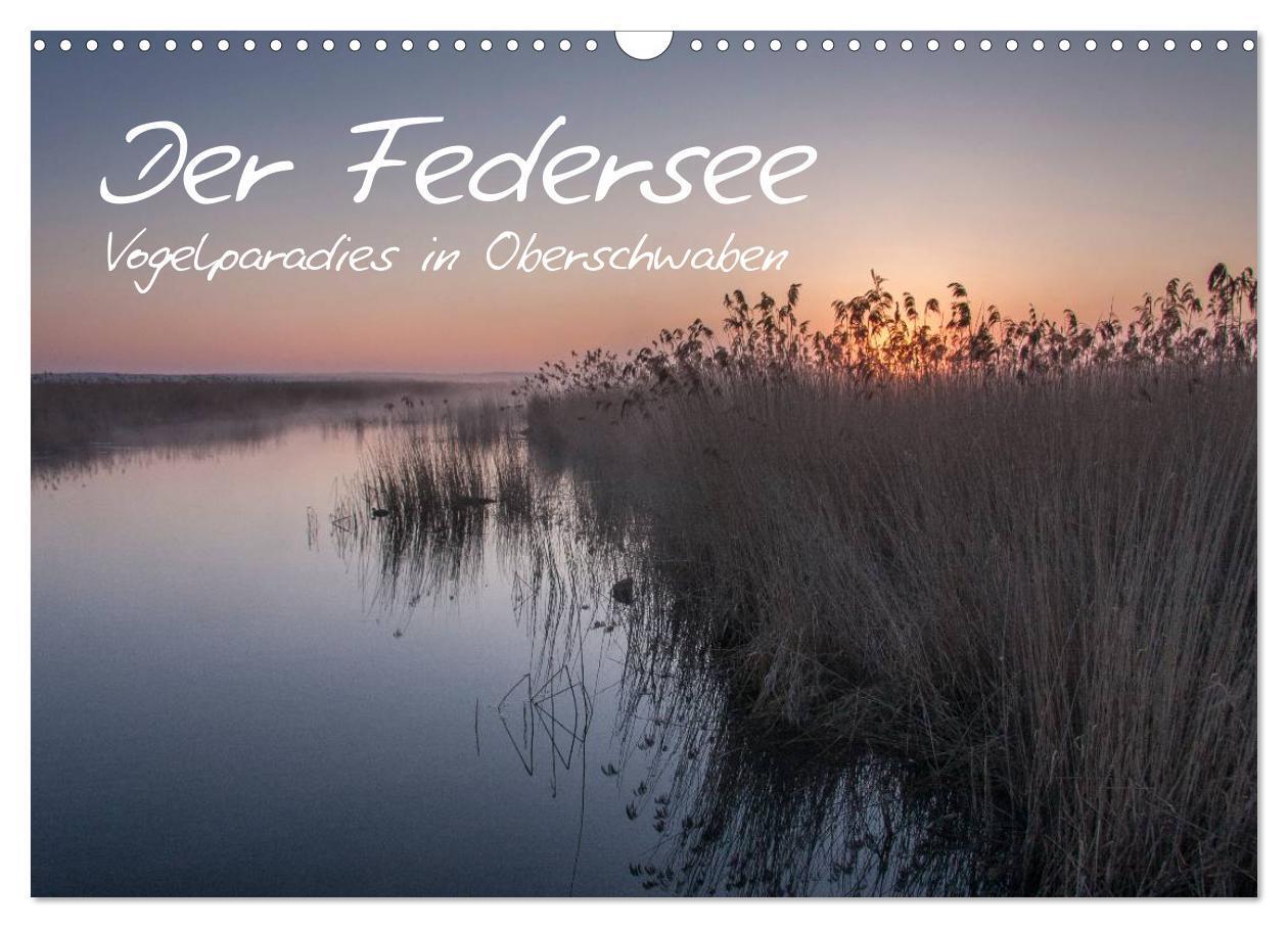 Cover: 9783435516889 | Der Federsee - Vogelparadies in Oberschwaben (Wandkalender 2025 DIN...