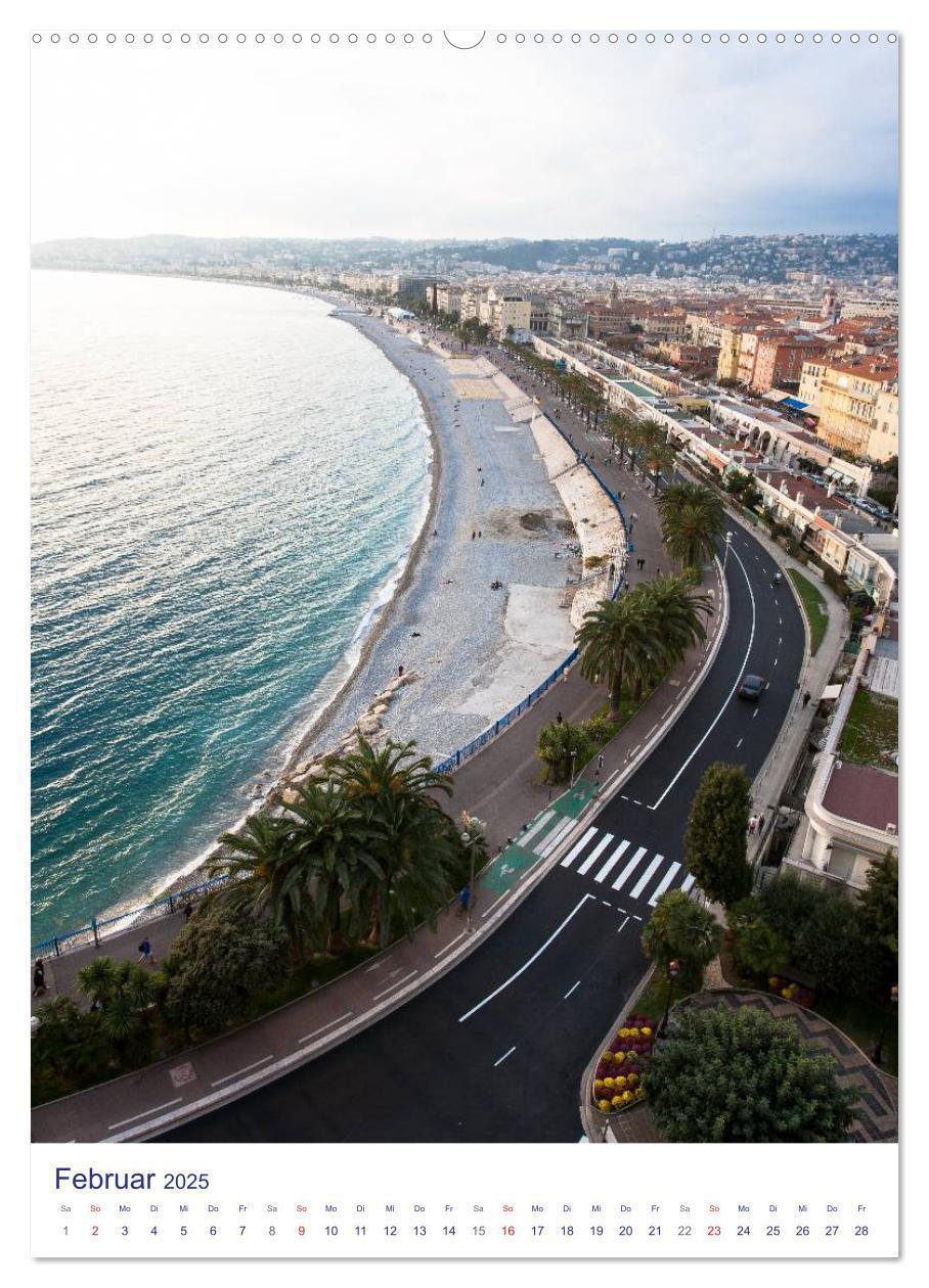 Bild: 9783457014417 | Nizza ¿ Cote d'Azur 2025 (Wandkalender 2025 DIN A2 hoch), CALVENDO...