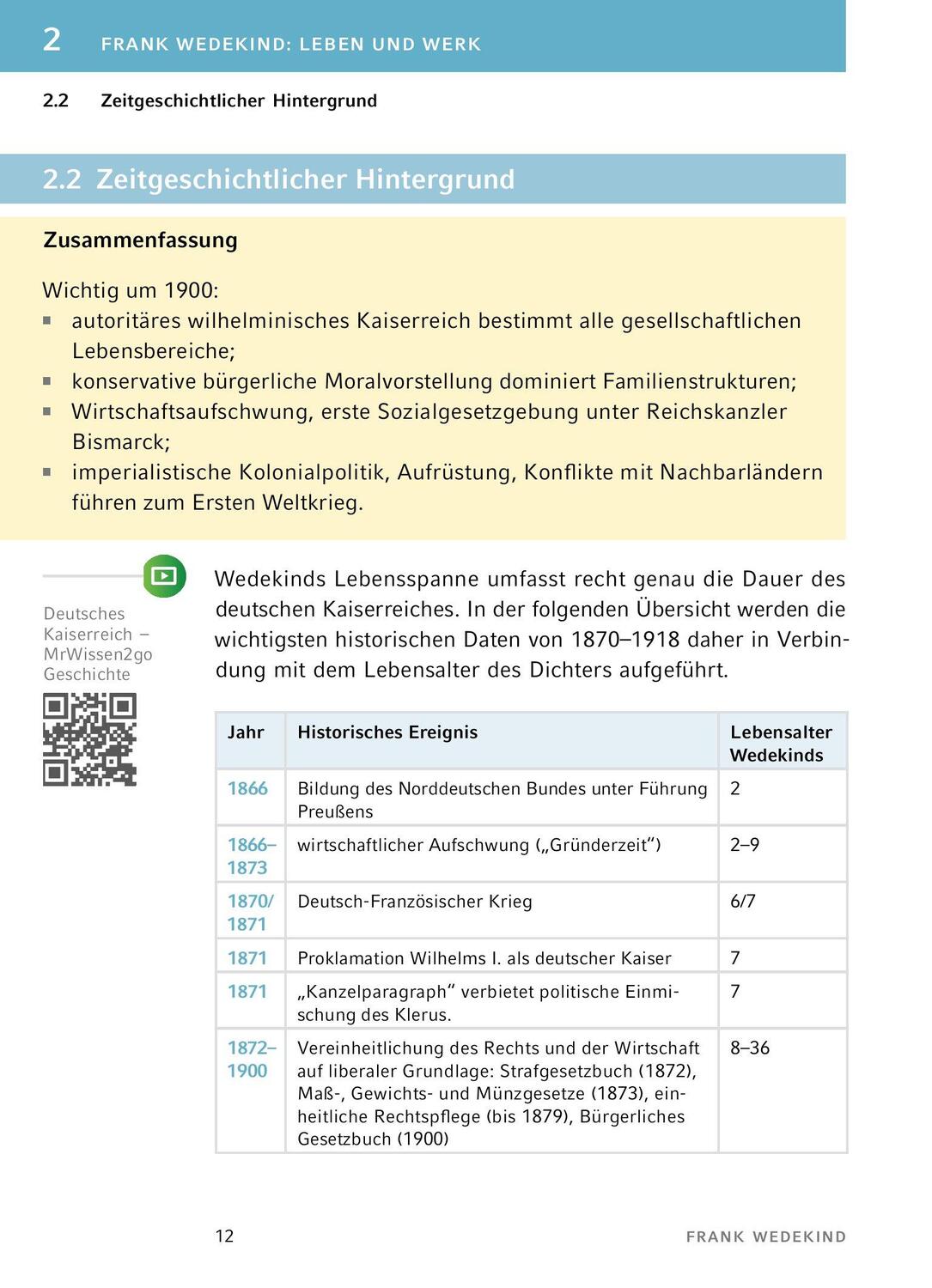 Bild: 9783804420809 | Frühlings Erwachen - Textanalyse und Interpretation | Frank Wedekind