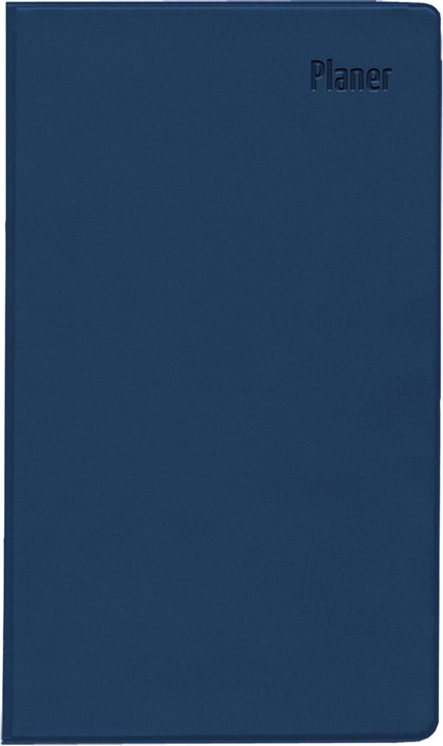 Cover: 4006928025503 | Taschenplaner Leporello PVC blau 2025 - Bürokalender 9,5x16 cm - 1...