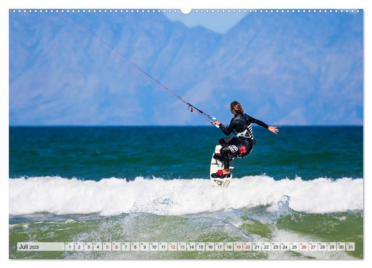 Bild: 9783435326174 | Kitesurfen - Action pur (Wandkalender 2025 DIN A2 quer), CALVENDO...