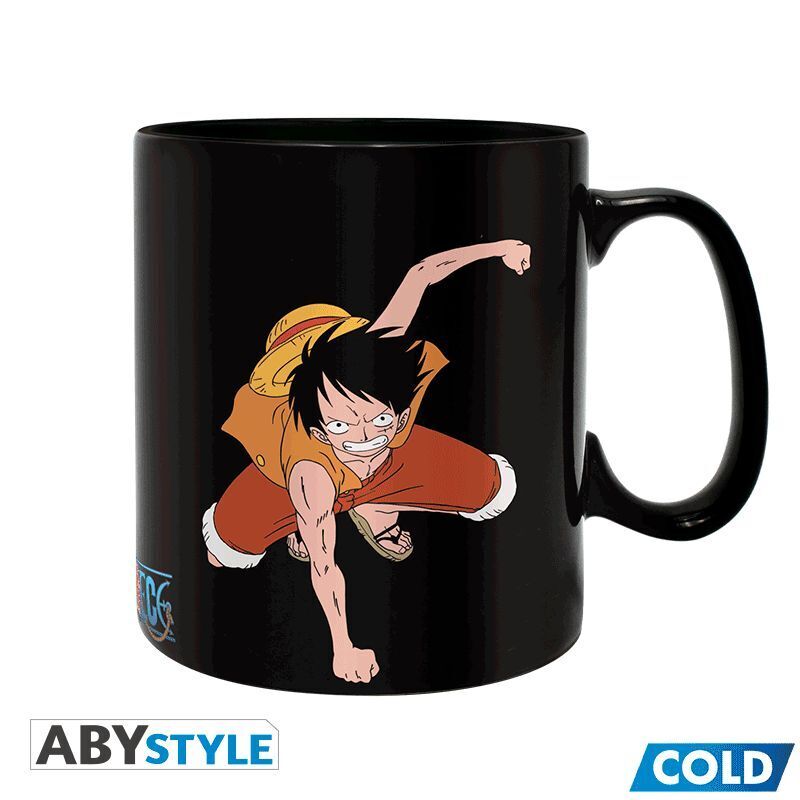 Bild: 3665361139744 | ONE PIECE-Mug Heat Change-Luffy &amp; Ace | Stück | In Karton | Deutsch