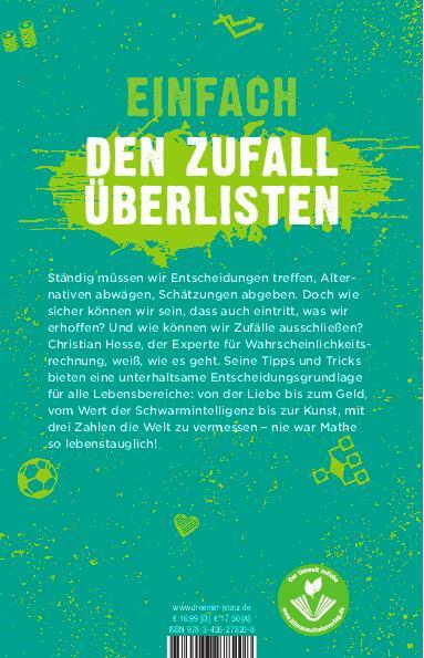 Rückseite: 9783426278208 | Alles kein Zufall! | Christian Hesse | Buch | 224 S. | Deutsch | 2021