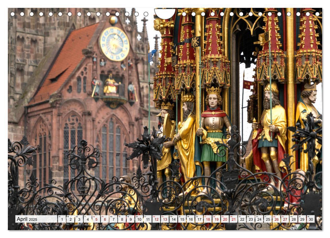 Bild: 9783383786624 | Wunderbares Nürnberg (Wandkalender 2025 DIN A4 quer), CALVENDO...