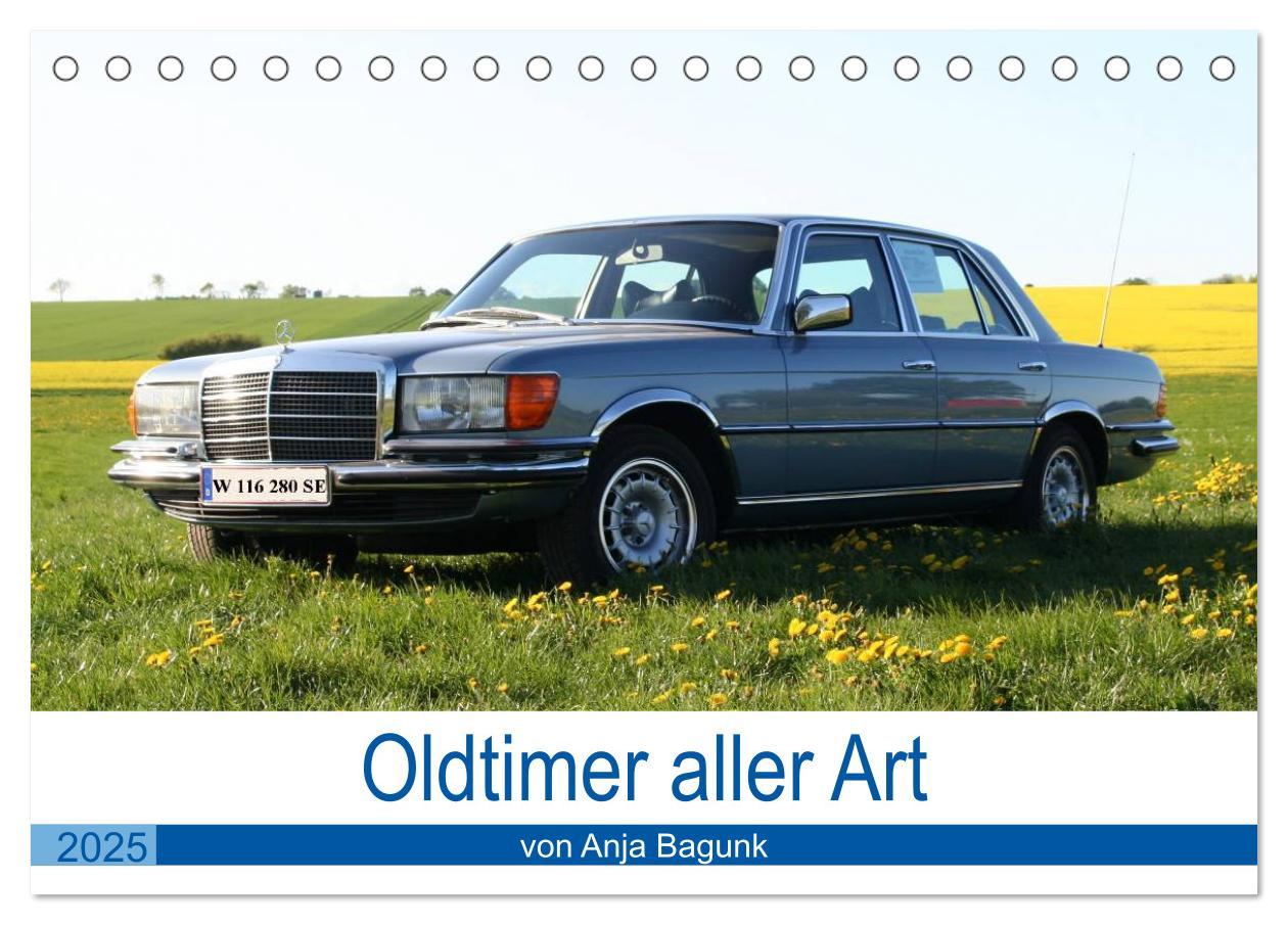 Cover: 9783435669844 | Oldtimer aller Art (Tischkalender 2025 DIN A5 quer), CALVENDO...