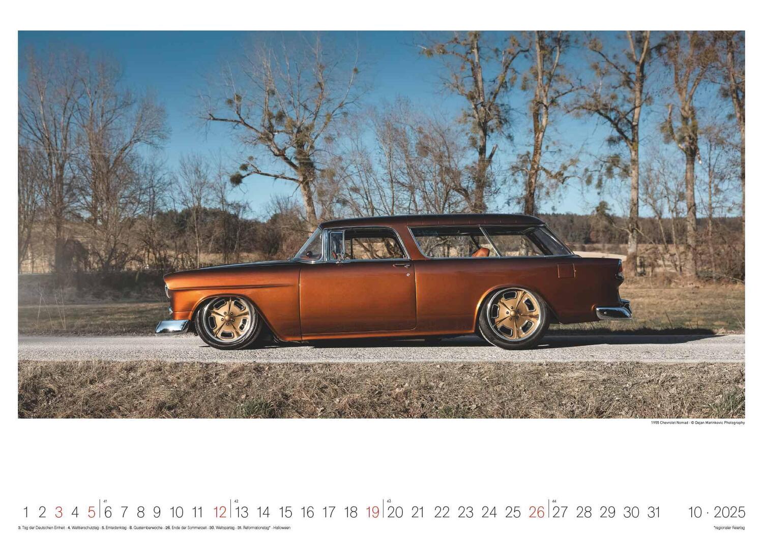 Bild: 4002725994257 | Legendary Classic &amp; Muscle Cars 2025 - Wand-Kalender -...