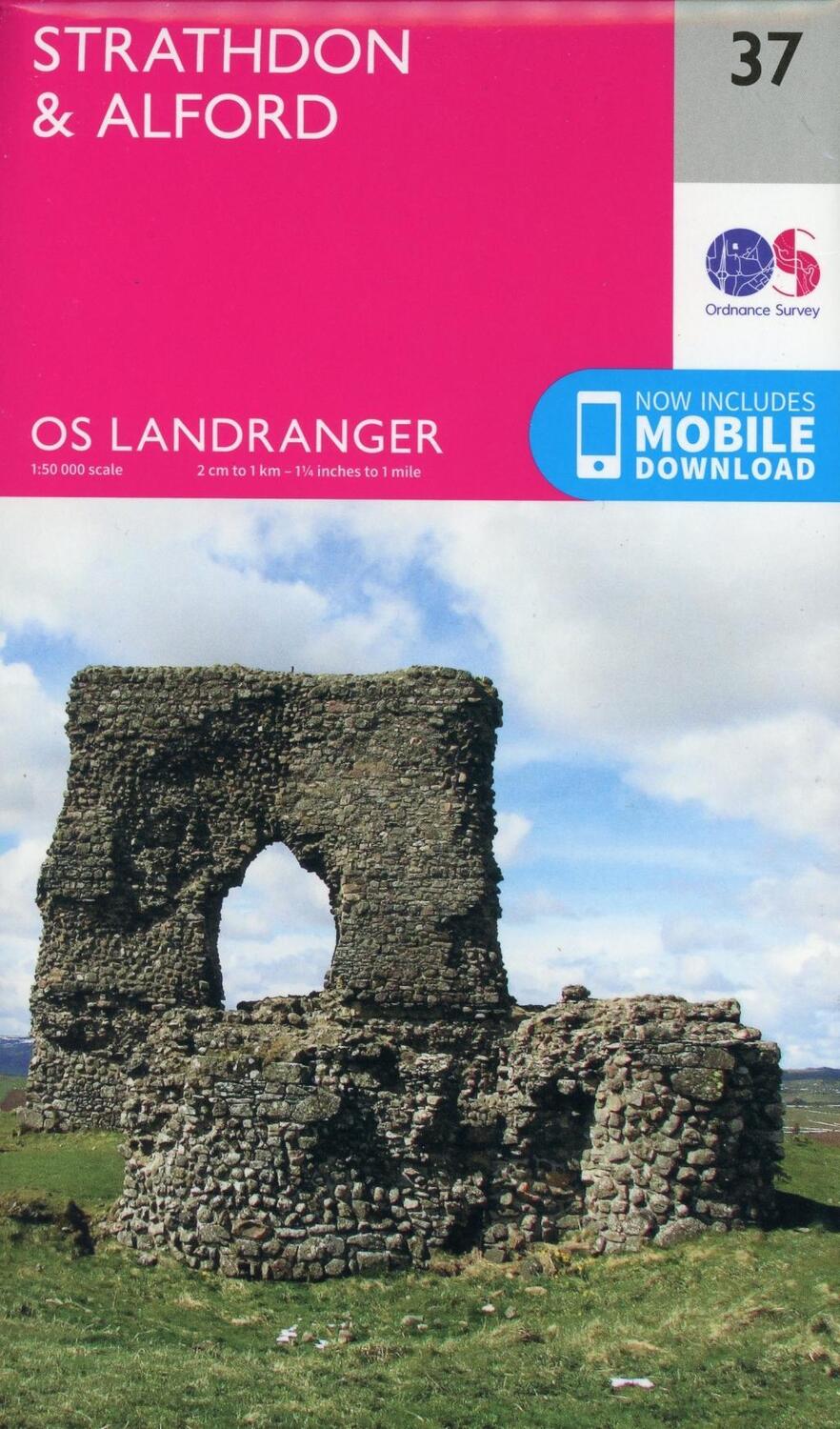 Cover: 9780319261354 | Strathdon &amp; Alford | Ordnance Survey | (Land-)Karte | Karte/Landkarte