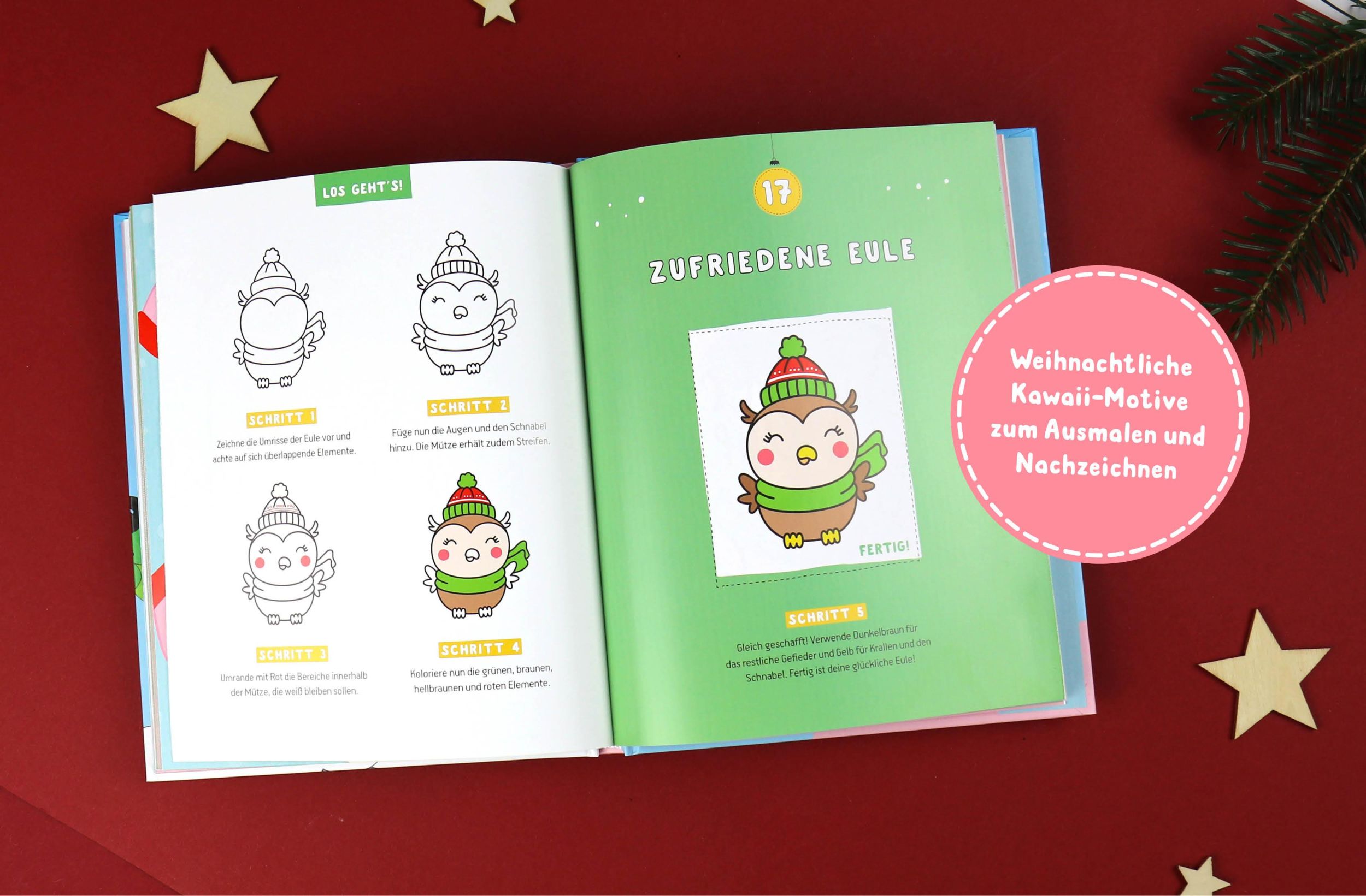 Bild: 9783745906707 | Mein Kawaii-Adventskalender-Buch: Cute Christmas | Buch | 112 S.