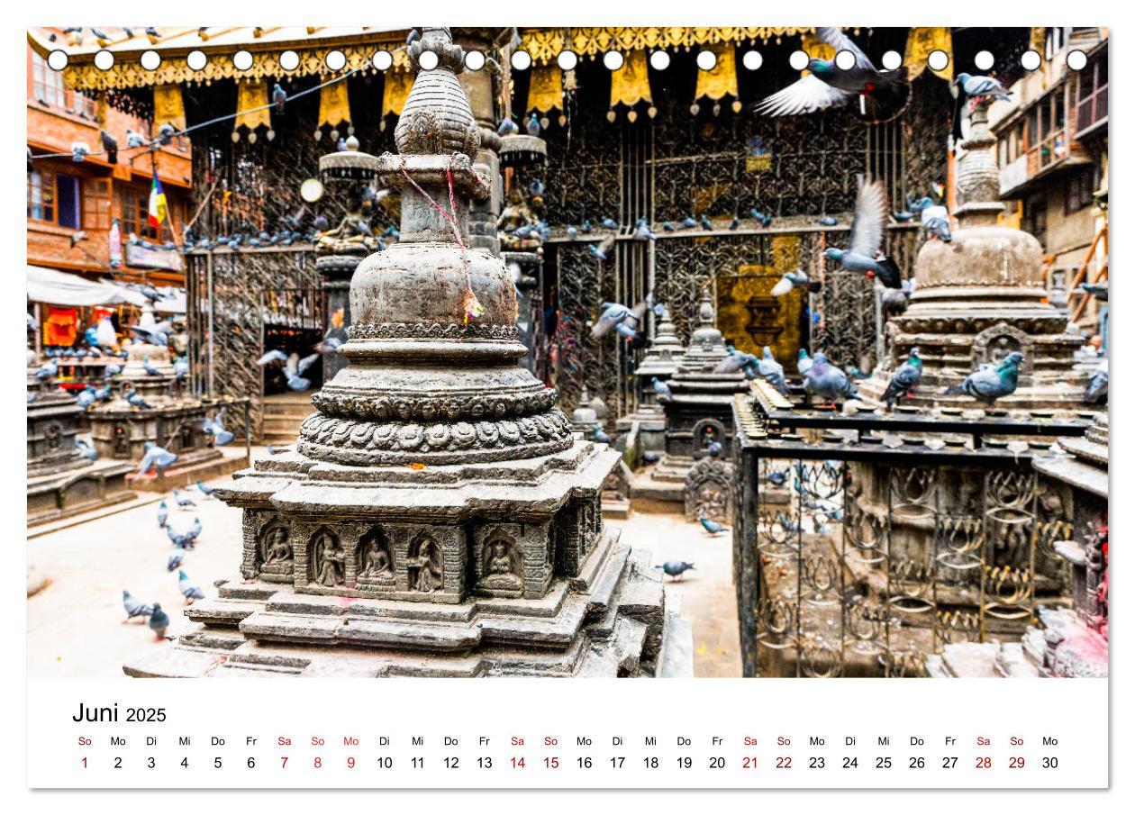 Bild: 9783435139965 | Impressionen aus Kathmandu (Tischkalender 2025 DIN A5 quer),...