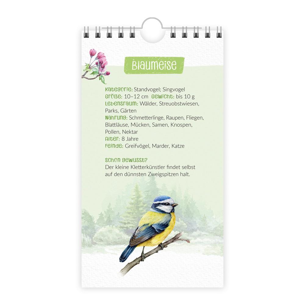 Bild: 9783988025005 | Trötsch Geburtstagskalender Unsere Vogelwelt | KG | Kalender | 24 S.