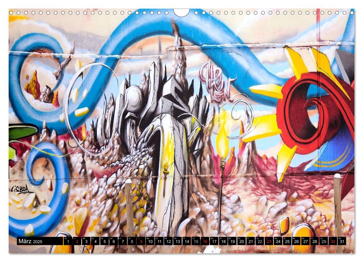 Bild: 9783435815876 | Graffiti ist Kult (Wandkalender 2025 DIN A3 quer), CALVENDO...