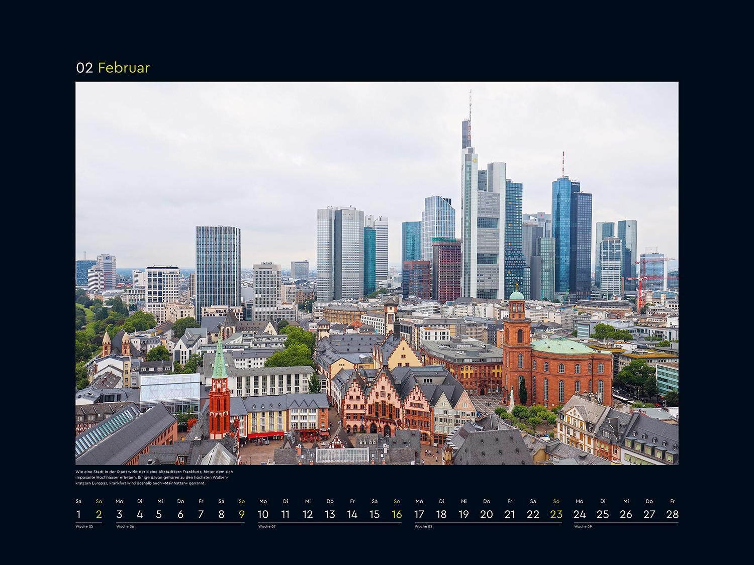 Bild: 9783965913493 | Metropolen - KUNTH Wandkalender 2025 | Kalender | 14 S. | Deutsch