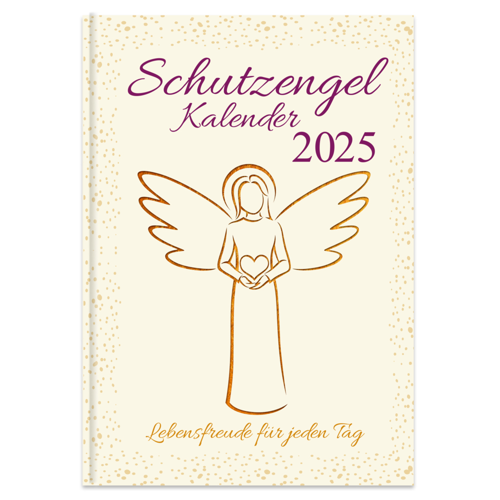 Cover: 4260188017795 | Schutzengelkalender 2025 - Lebensfreude für jeden Tag | Schulte | 2025