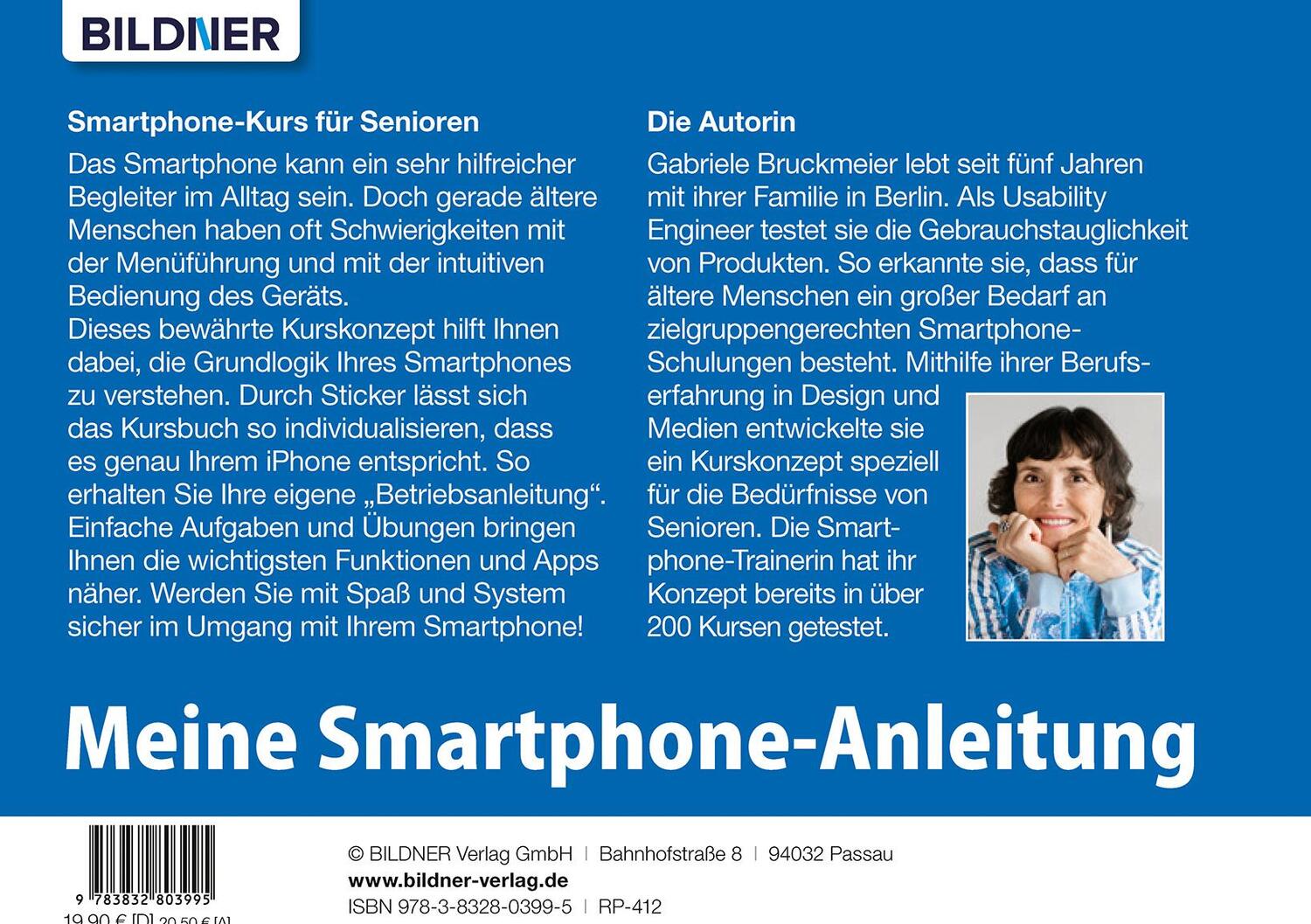 Rückseite: 9783832803995 | Meine Smartphone-Anleitung für iOS / iPhone - Smartphonekurs für...