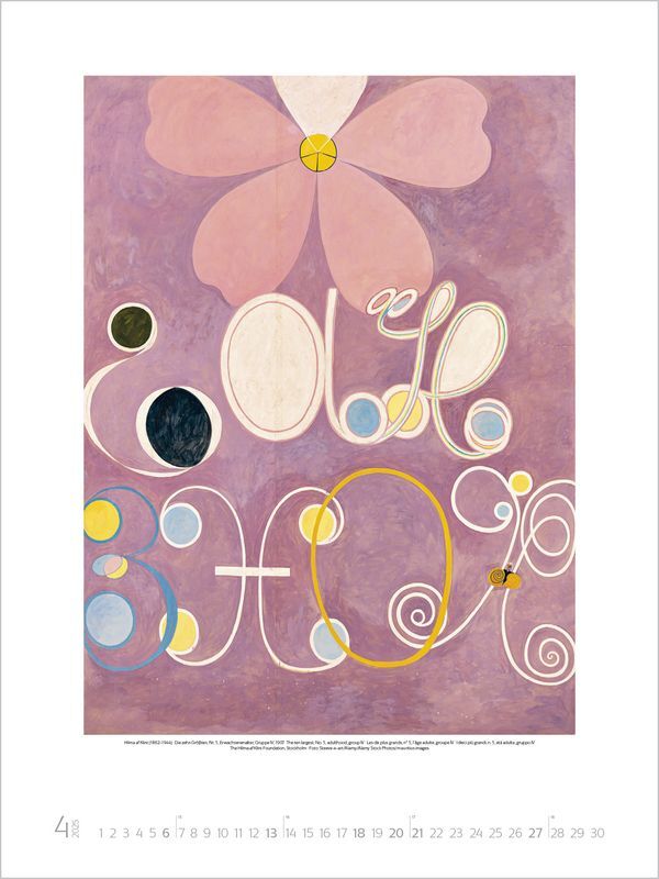 Bild: 9783731879718 | Hilma af Klint 2025 | Korsch Verlag | Kalender | Spiralbindung | 14 S.