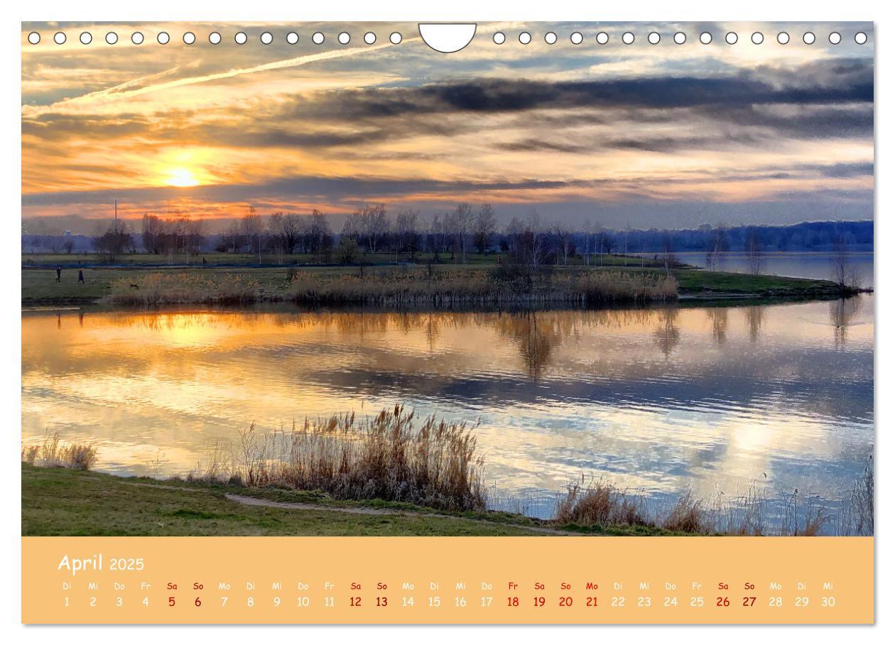 Bild: 9783383852213 | Mein Cospudener See (Wandkalender 2025 DIN A4 quer), CALVENDO...