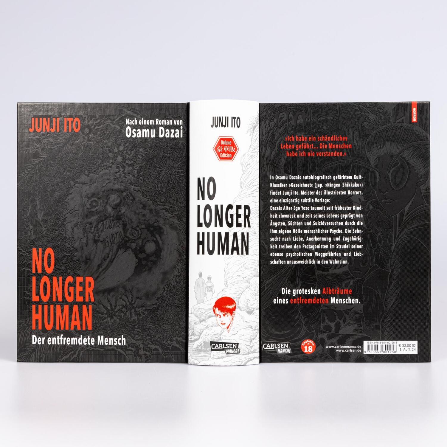 Bild: 9783551801258 | No longer human - Der entfremdete Mensch | Osamu Dazai | Buch | 624 S.