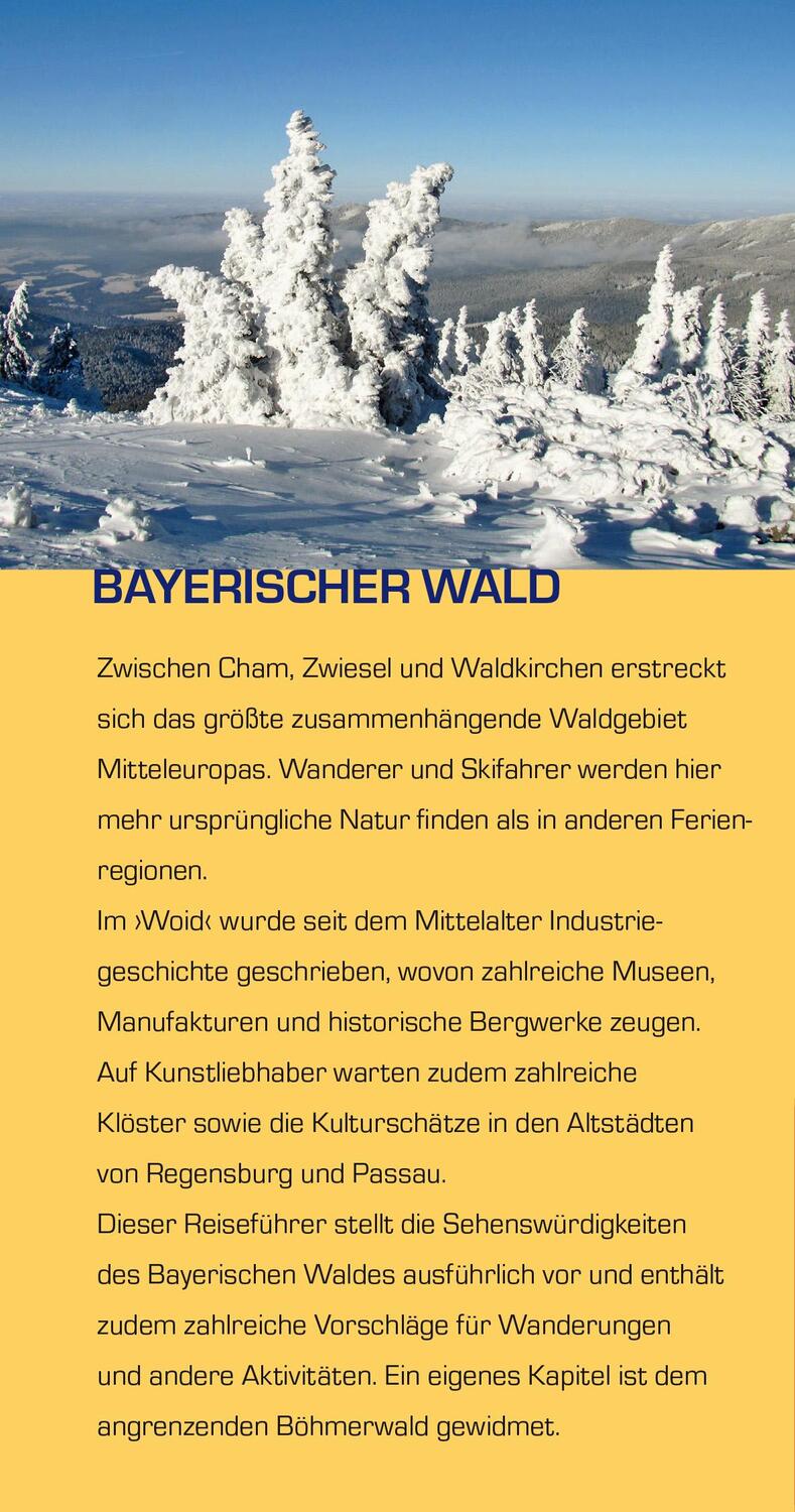 Bild: 9783897945944 | TRESCHER Reiseführer Bayerischer Wald | Sabine Herre | Taschenbuch