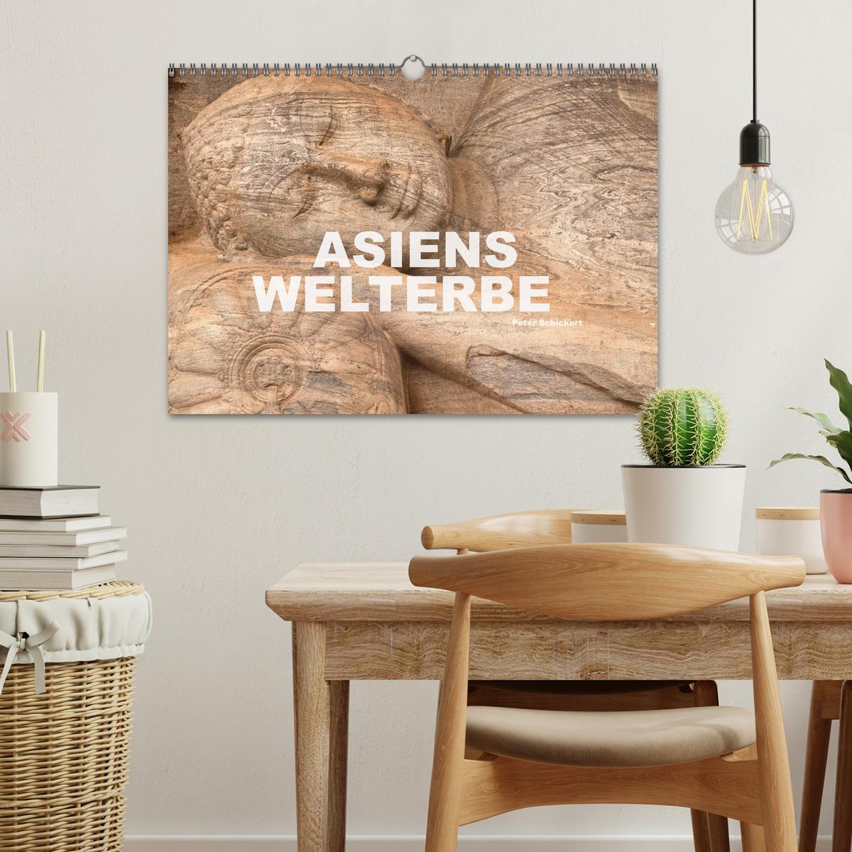 Bild: 9783435481477 | Asiens Welterbe (Wandkalender 2025 DIN A3 quer), CALVENDO...