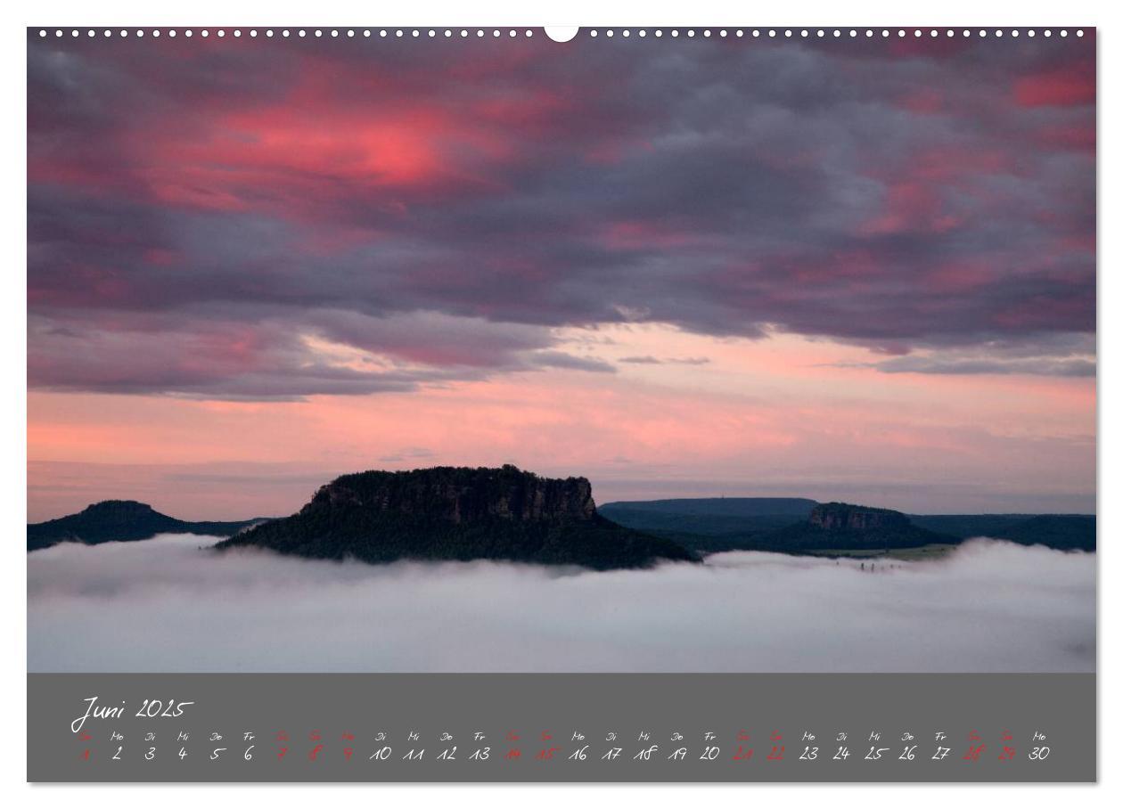 Bild: 9783435810574 | Traumlandschaft - Sächsische Schweiz (Wandkalender 2025 DIN A2...