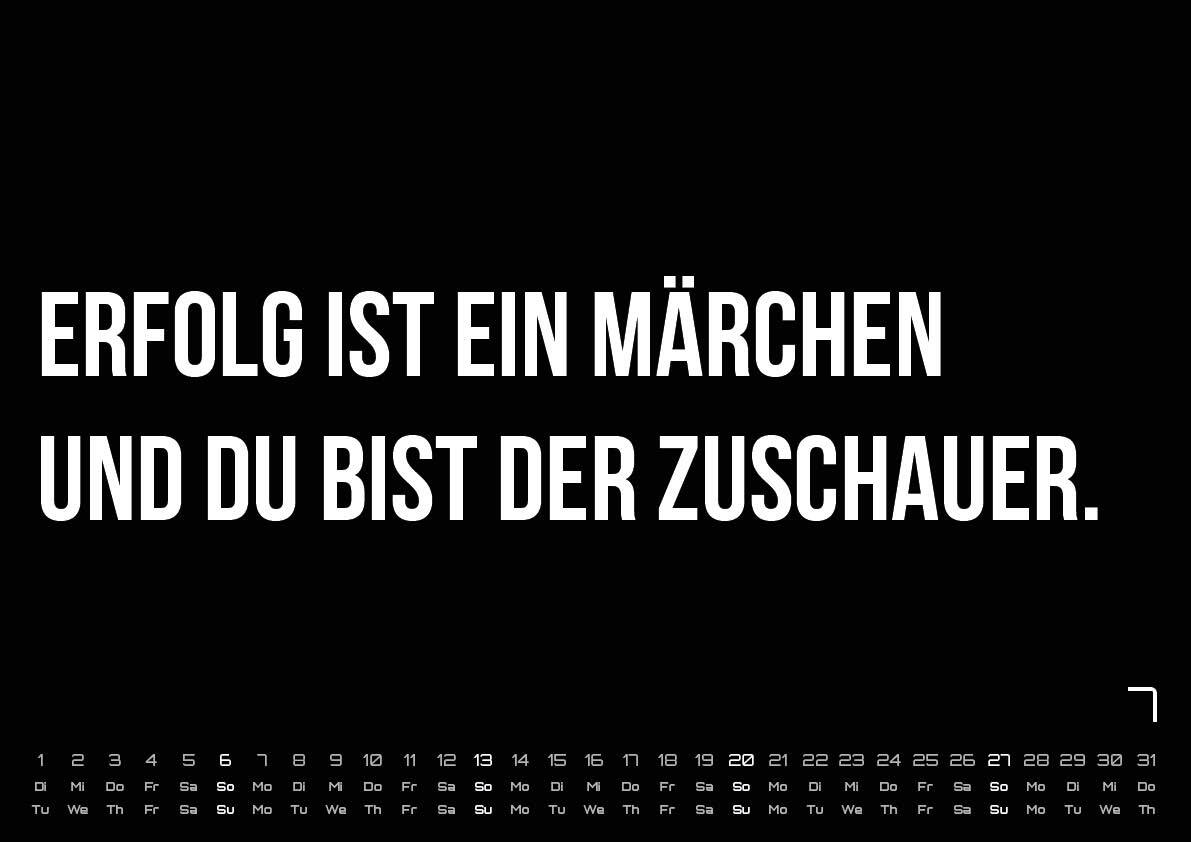 Bild: 9783986735302 | DEMOTIVATION 2025 - dein demotivierender Begleiter - Kalender DIN A3