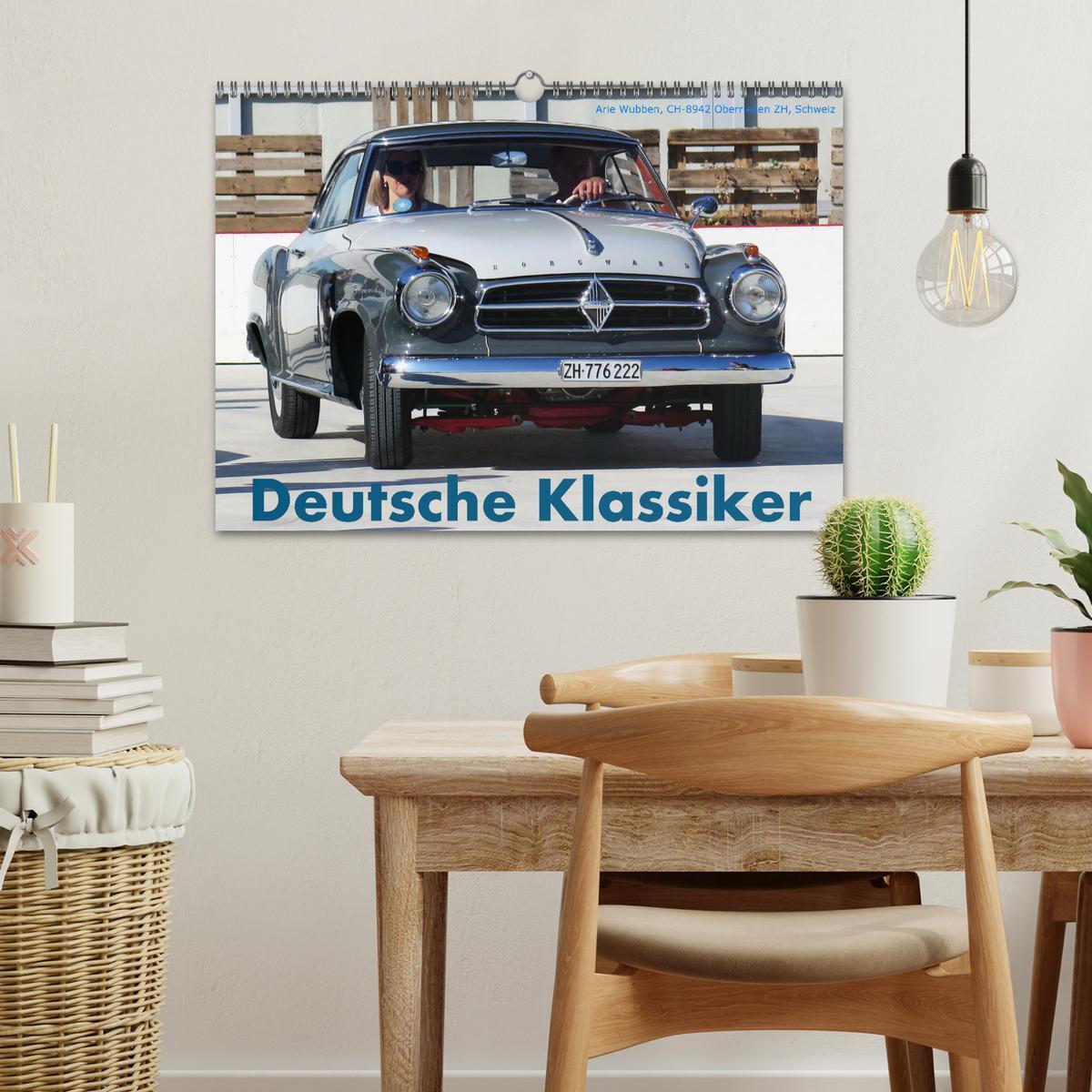 Bild: 9783435067282 | Deutsche Klassiker (Wandkalender 2025 DIN A3 quer), CALVENDO...