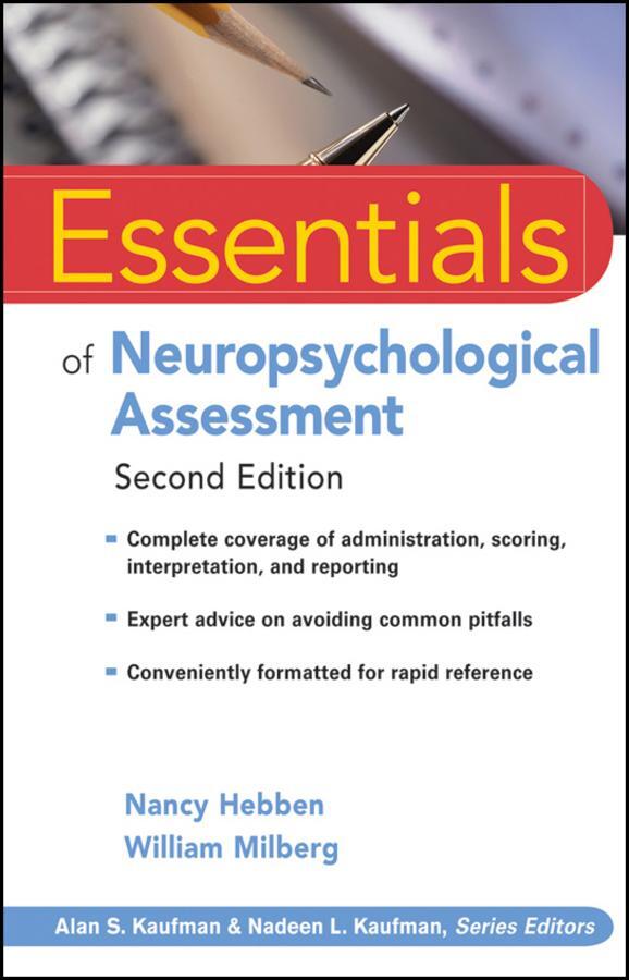 Cover: 9780470437476 | Essentials of Neuropsychological Assessment | Nancy Hebben (u. a.)