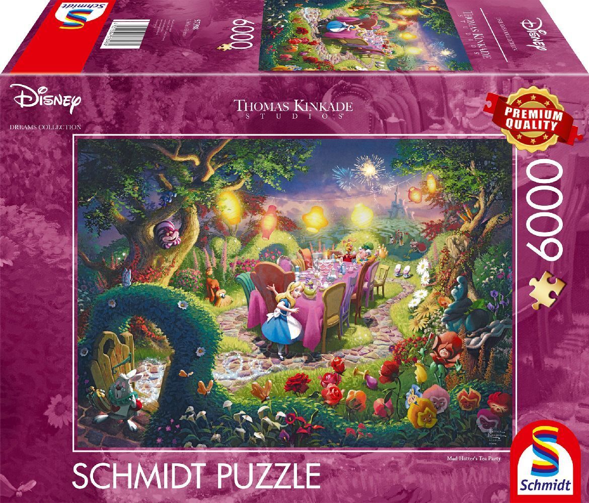 Cover: 4001504573980 | Disney, Mad Hatters Tea Party | Spiel | Schachtel | 57398 | Deutsch