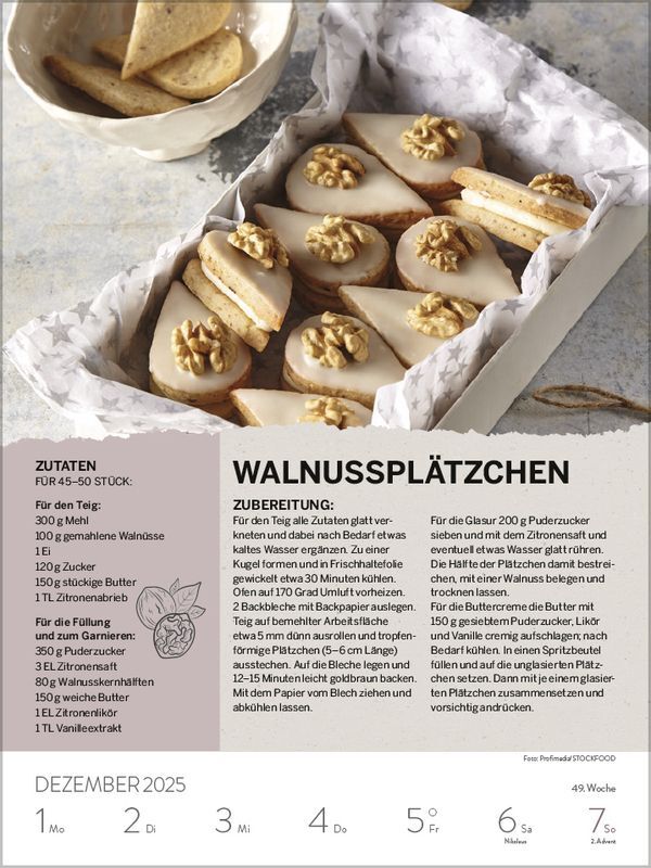 Bild: 9783731880455 | Saisonale und regionale Genussrezepte 2025 | Korsch Verlag | Kalender