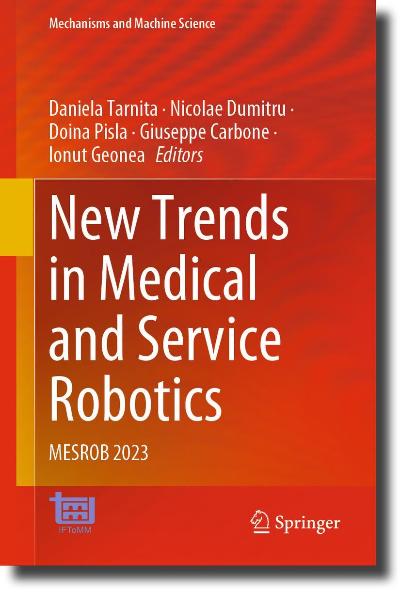 Cover: 9783031324451 | New Trends in Medical and Service Robotics | MESROB 2023 | Buch | xiii