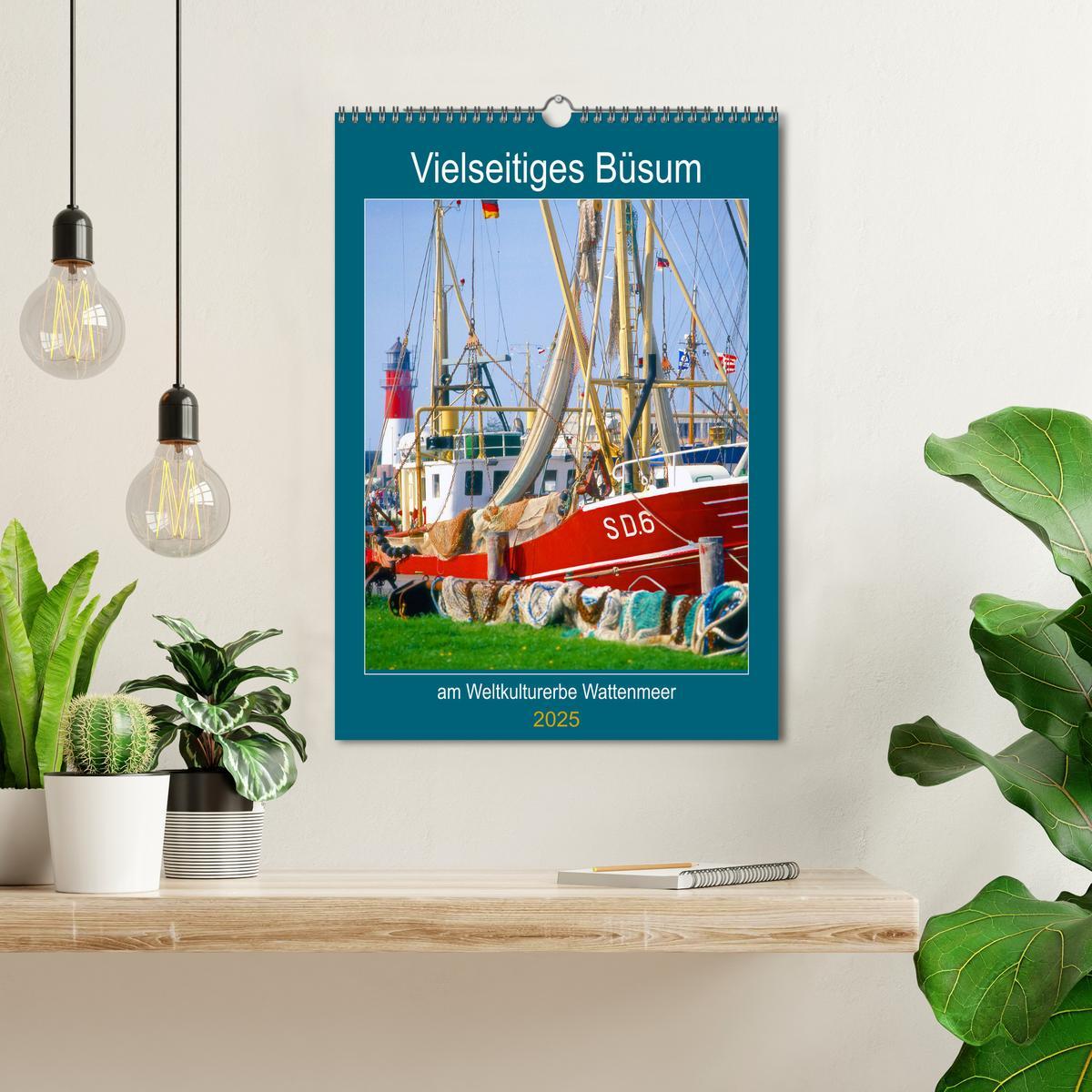 Bild: 9783435976416 | Vielseitiges Büsum (Wandkalender 2025 DIN A3 hoch), CALVENDO...