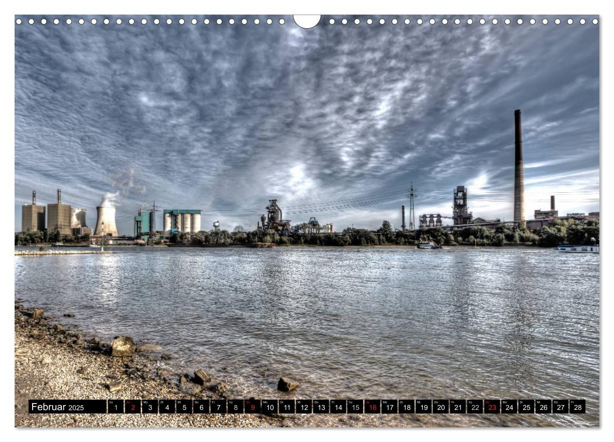 Bild: 9783435519088 | Duisburg am Rhein - R(h)einblicke (Wandkalender 2025 DIN A3 quer),...