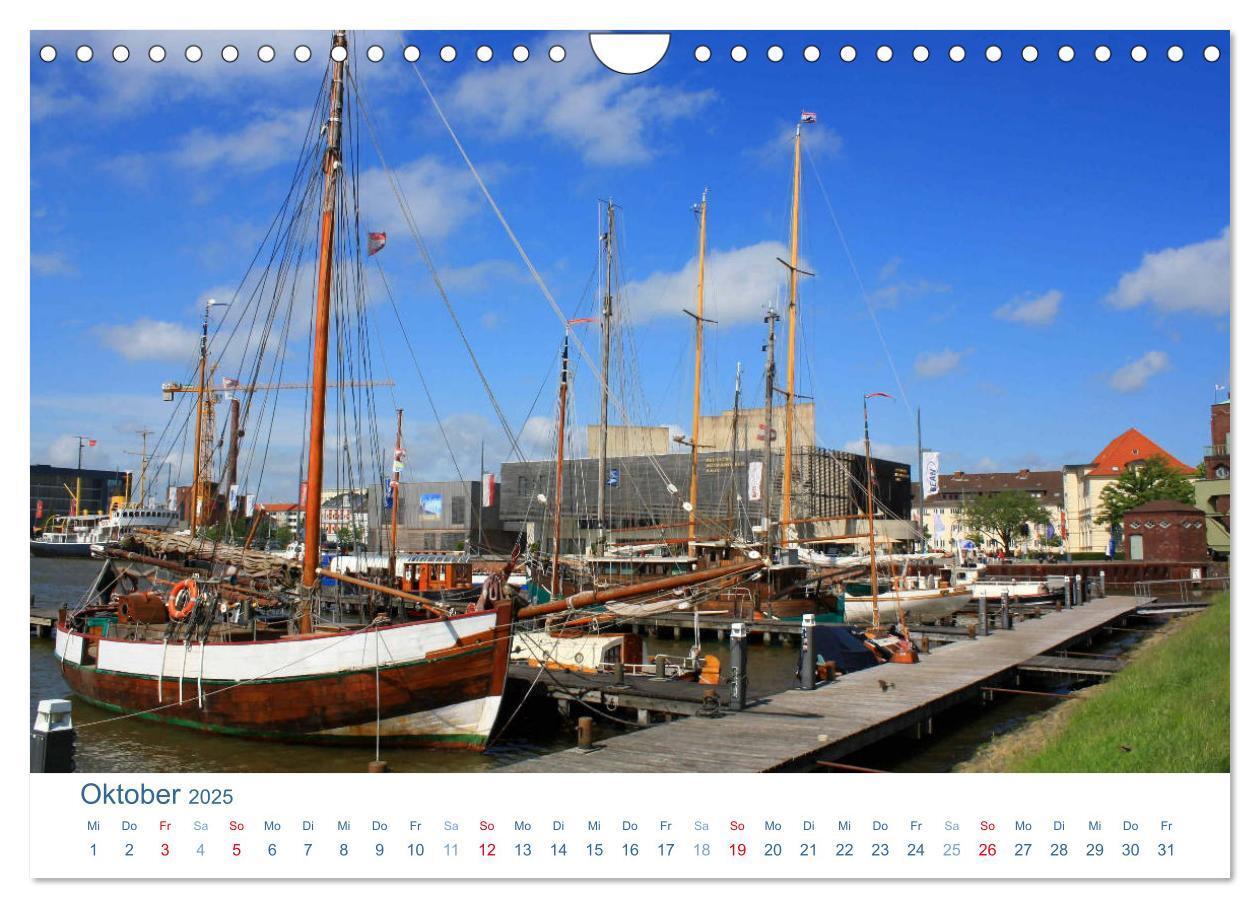 Bild: 9783435330744 | Bremerhaven 2025. Impressionen aus den Havenwelten (Wandkalender...