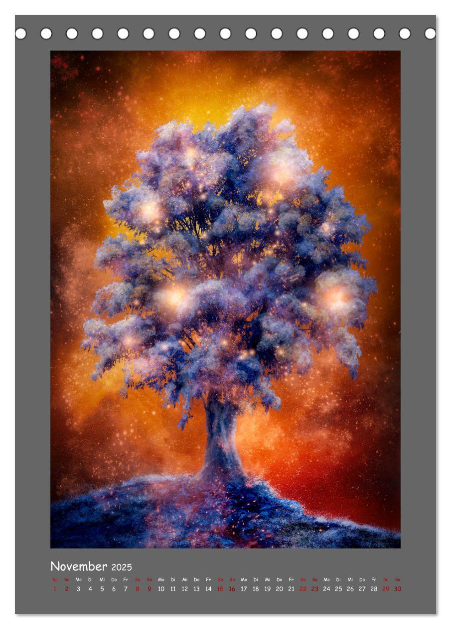 Bild: 9783435888184 | Yggdrasil - Der Baum des Lebens (Tischkalender 2025 DIN A5 hoch),...